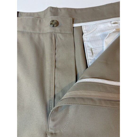 NEW PGA TOUR Flat Expandable Waist Shorts Tan Khaki Men's Size 40 MSRP$55 - Picture 7 of 14